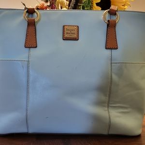 Dooney & Bourke Purse light blue tote size